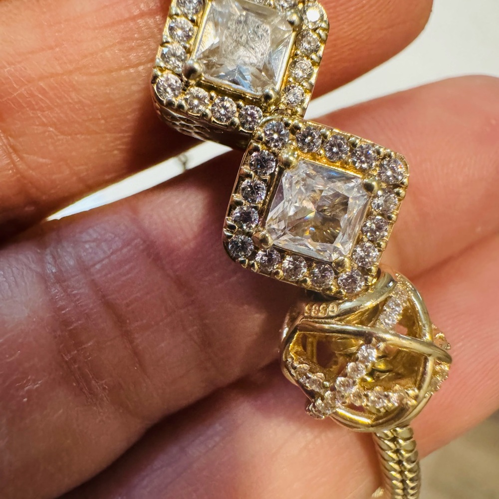 Solid Gold 14k Pandora Charm